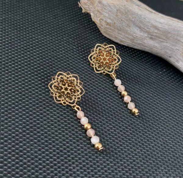 Boucles en pierre de lune – Image 2
