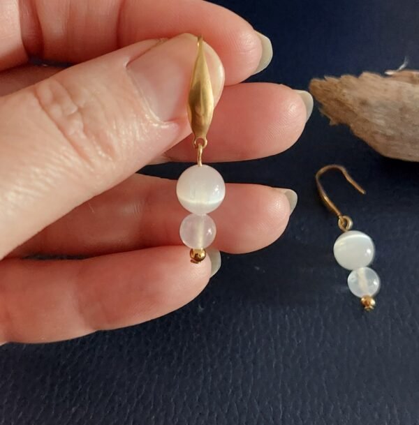 Boucles en sélénite – Image 2