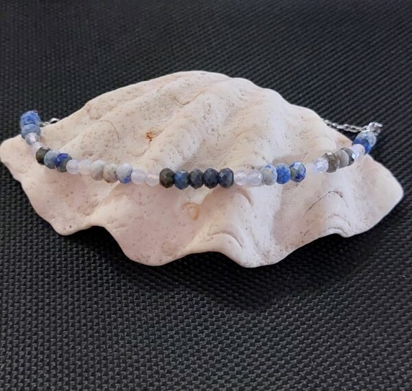 Bracelet en lapis-lazuli – Image 6