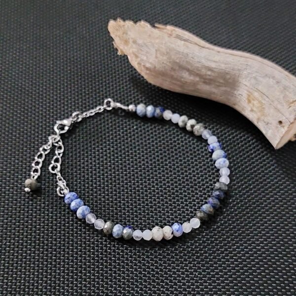 Bracelet en lapis-lazuli