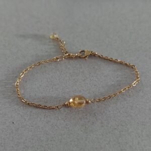 Bracelet en citrine