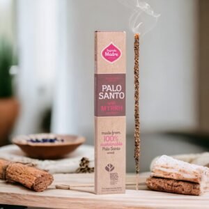 Encens Sagrada madre Palo santo et myrrhe
x8 bâtonnets