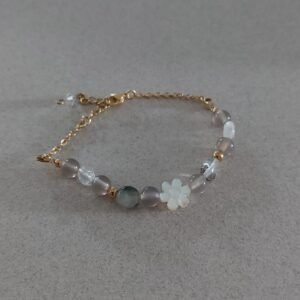 Bracelet Nebula - Lodolite calcédoine