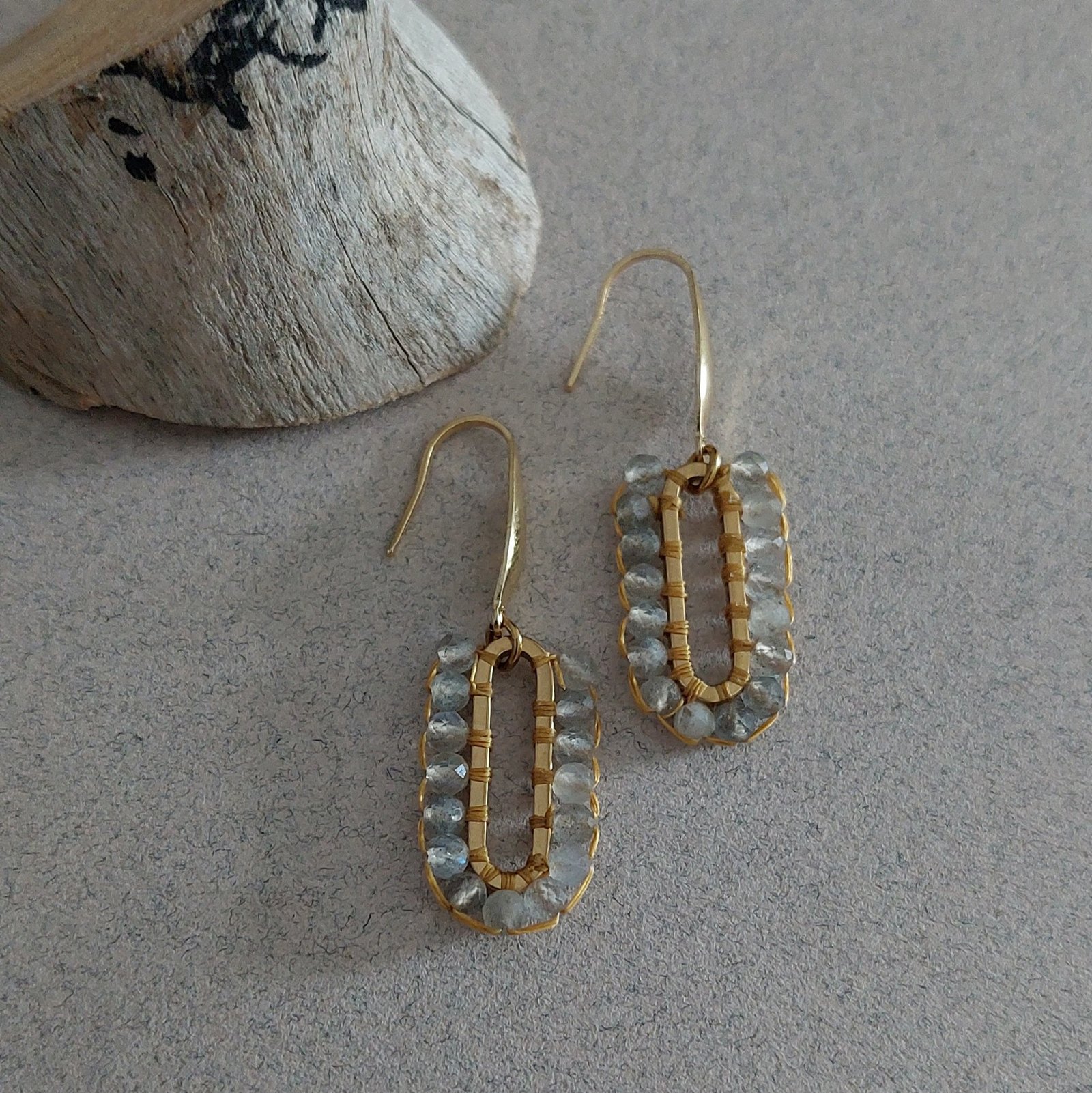 Boucles Alvoria - Labradorite