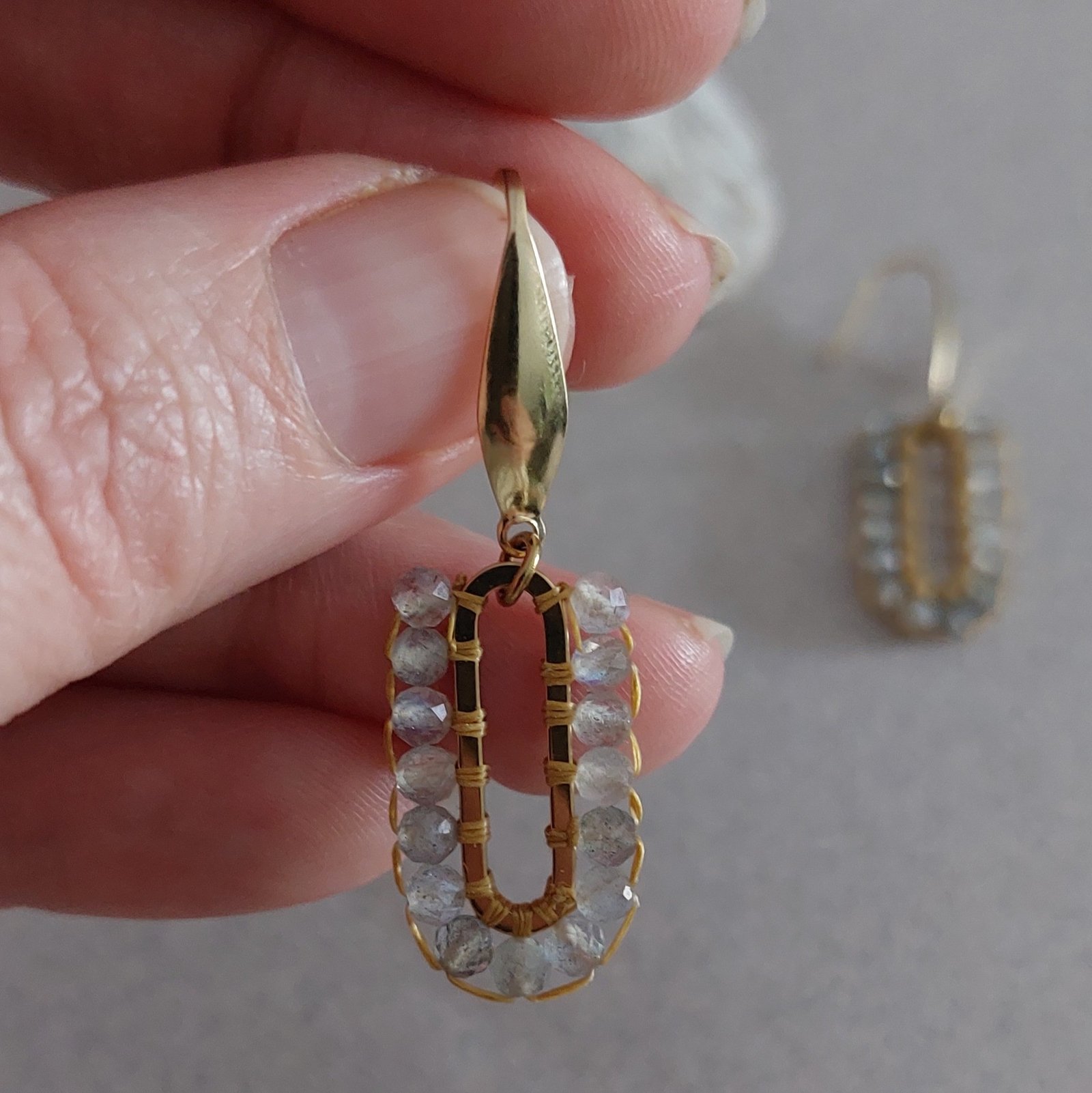 Boucles Alvoria - Labradorite – Image 4
