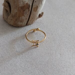 Bague zodiaque gémeaux