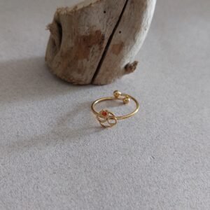 Bague zodiaque cancer