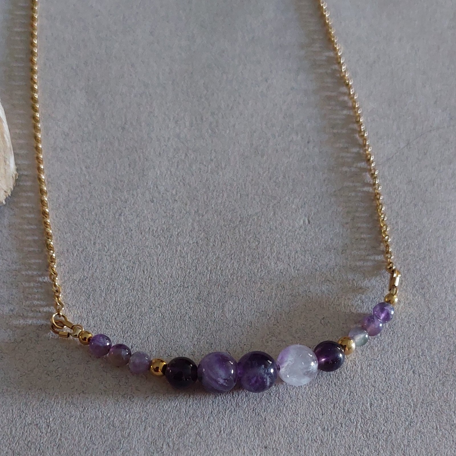 Collier Sélyra ▪︎ Améthyste – Image 3