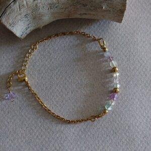 Bracelet Iris - Fluorite Arc-en-Ciel - Clarté et concentration