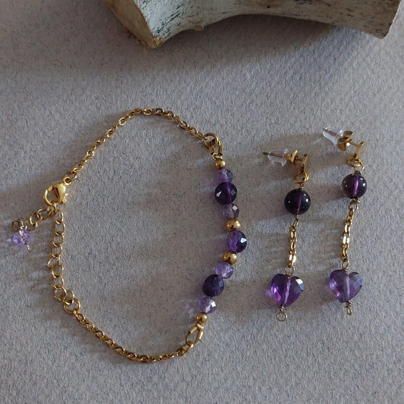 Bracelet Lilas - Améthyste - Sérénité – Image 4